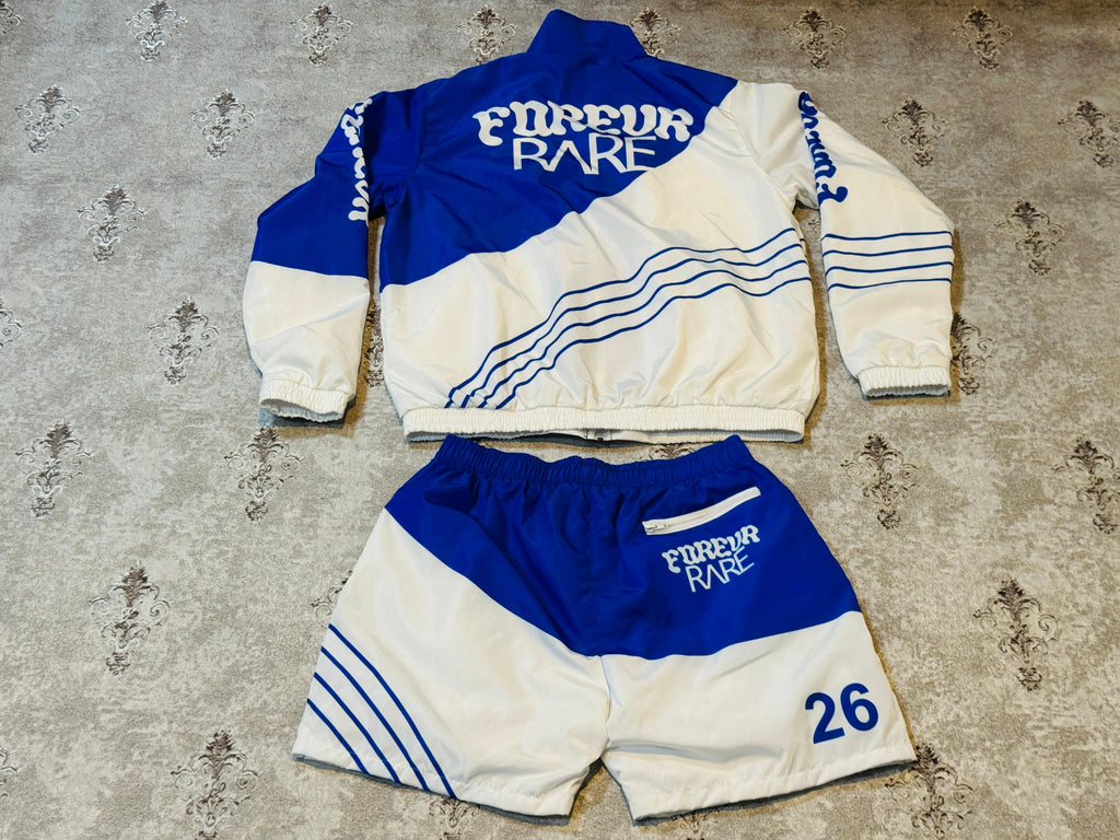 FOREVR RΛRE - Blue 2 Piece Windbreaker Set 💙