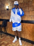 FOREVR RΛRE - Blue 2 Piece Windbreaker Set 💙