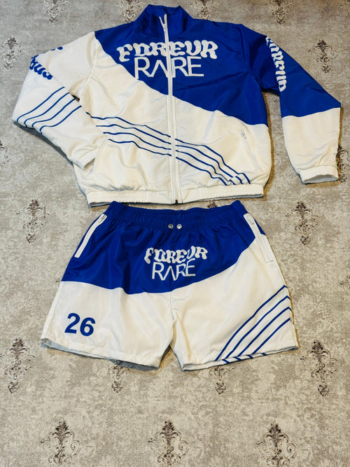 FOREVR RΛRE - Blue 2 Piece Windbreaker Set 💙